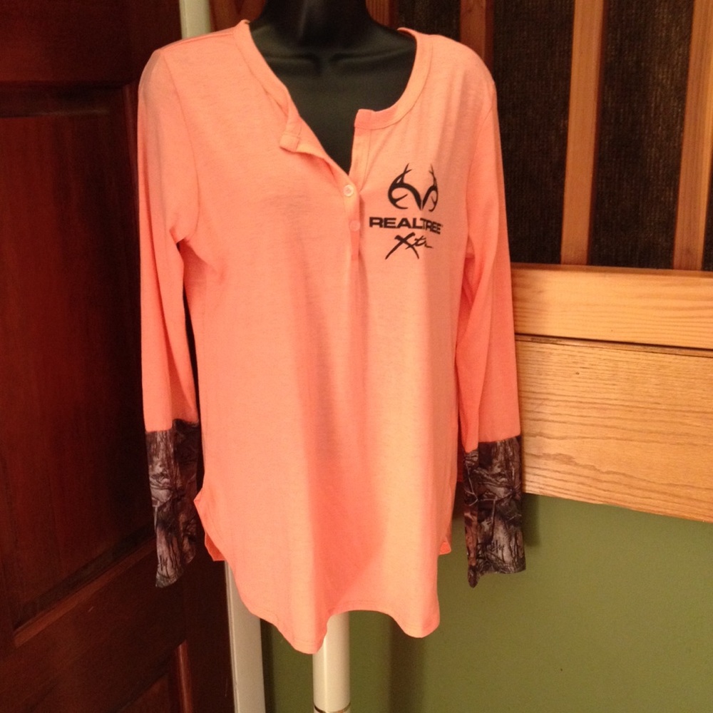 NWOT Just Ginger Realtree long sleeve tee